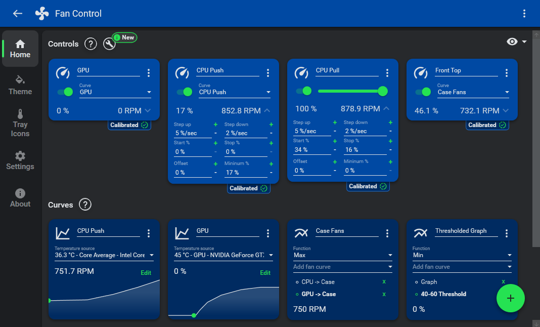 Temperature deals control software